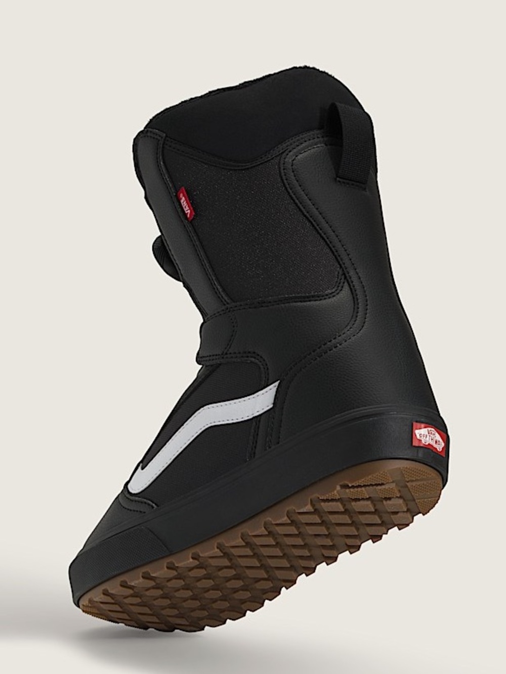 Mens Vans Mens Aura Linerless Snowboard Boot Black Boa Fit System